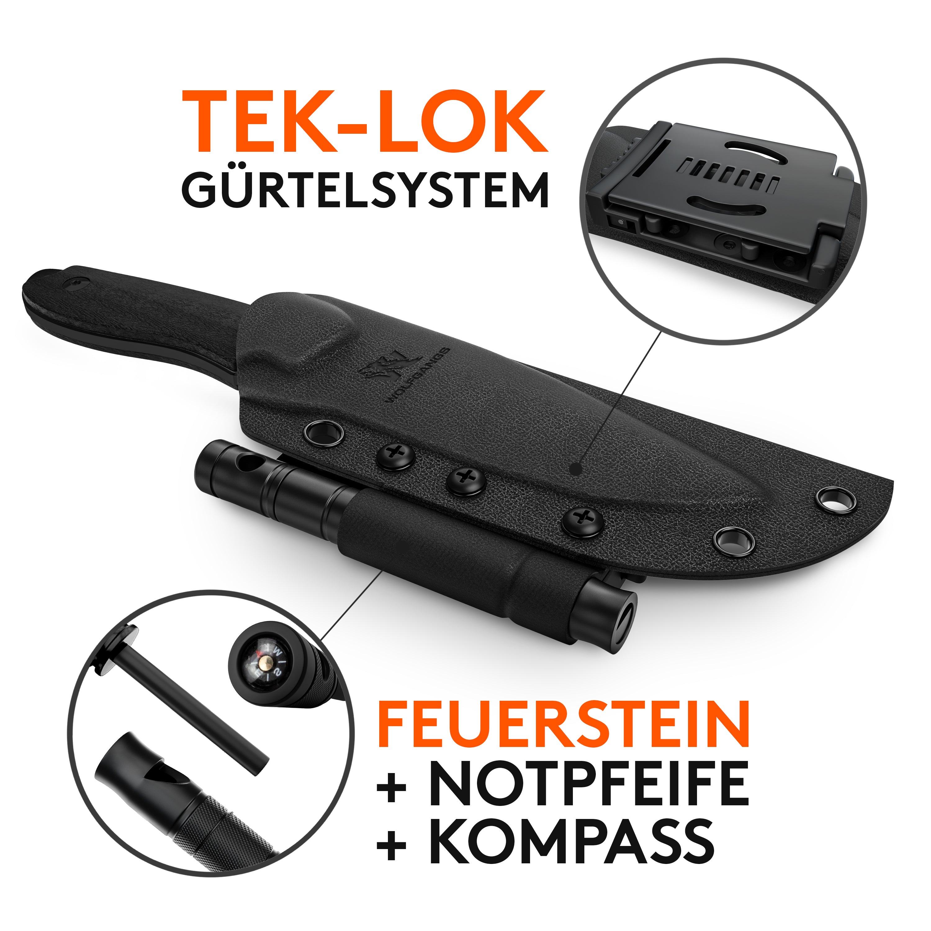 Survival Messer-Set "AMBULO"