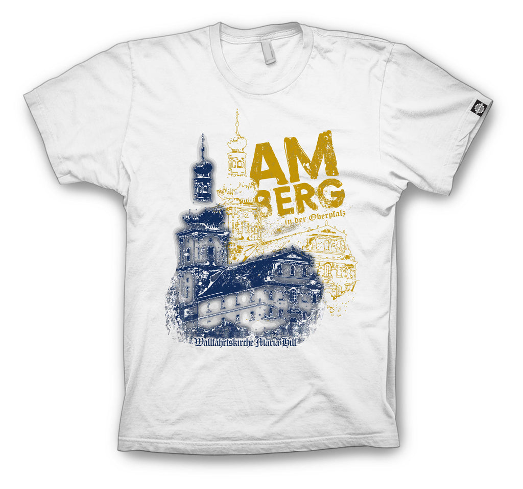 AMBERG Bergfest Shirt, weiß