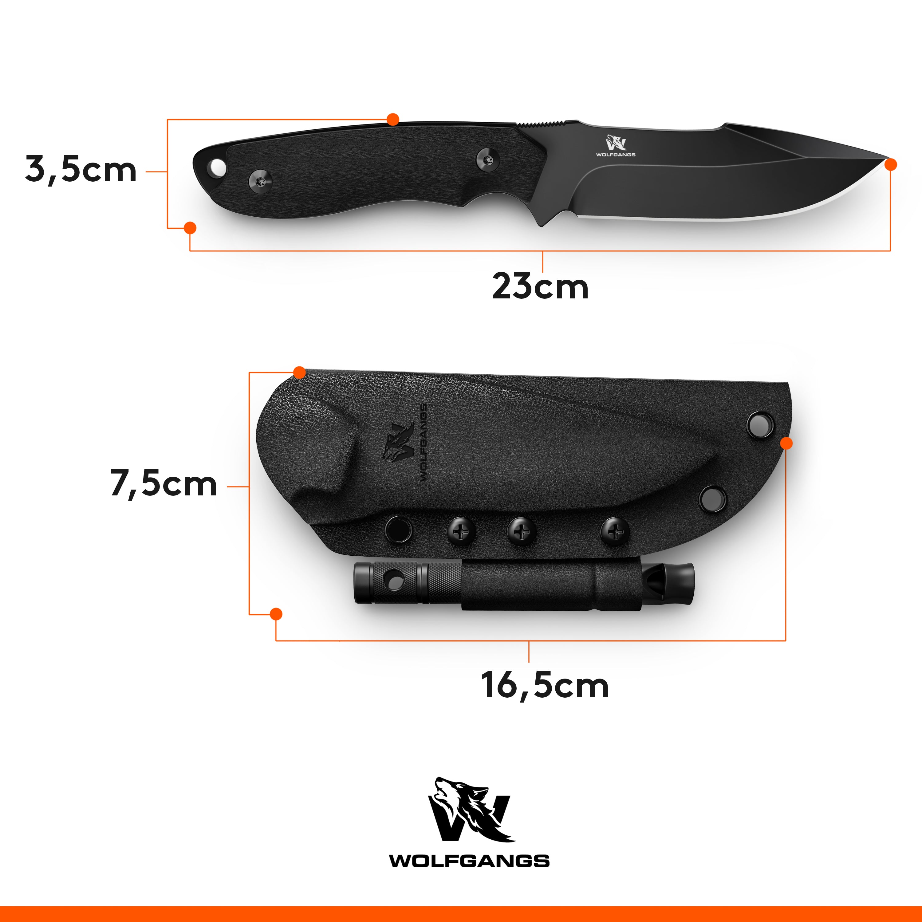 Survival Messer-Set "AMBULO"