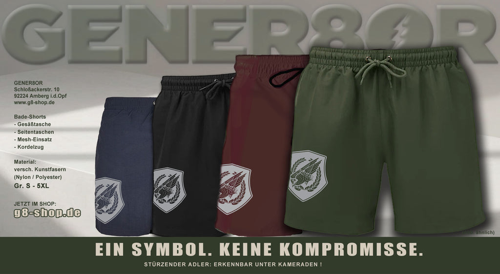 Badeshorts "FALLSCHIRMJÄGER"