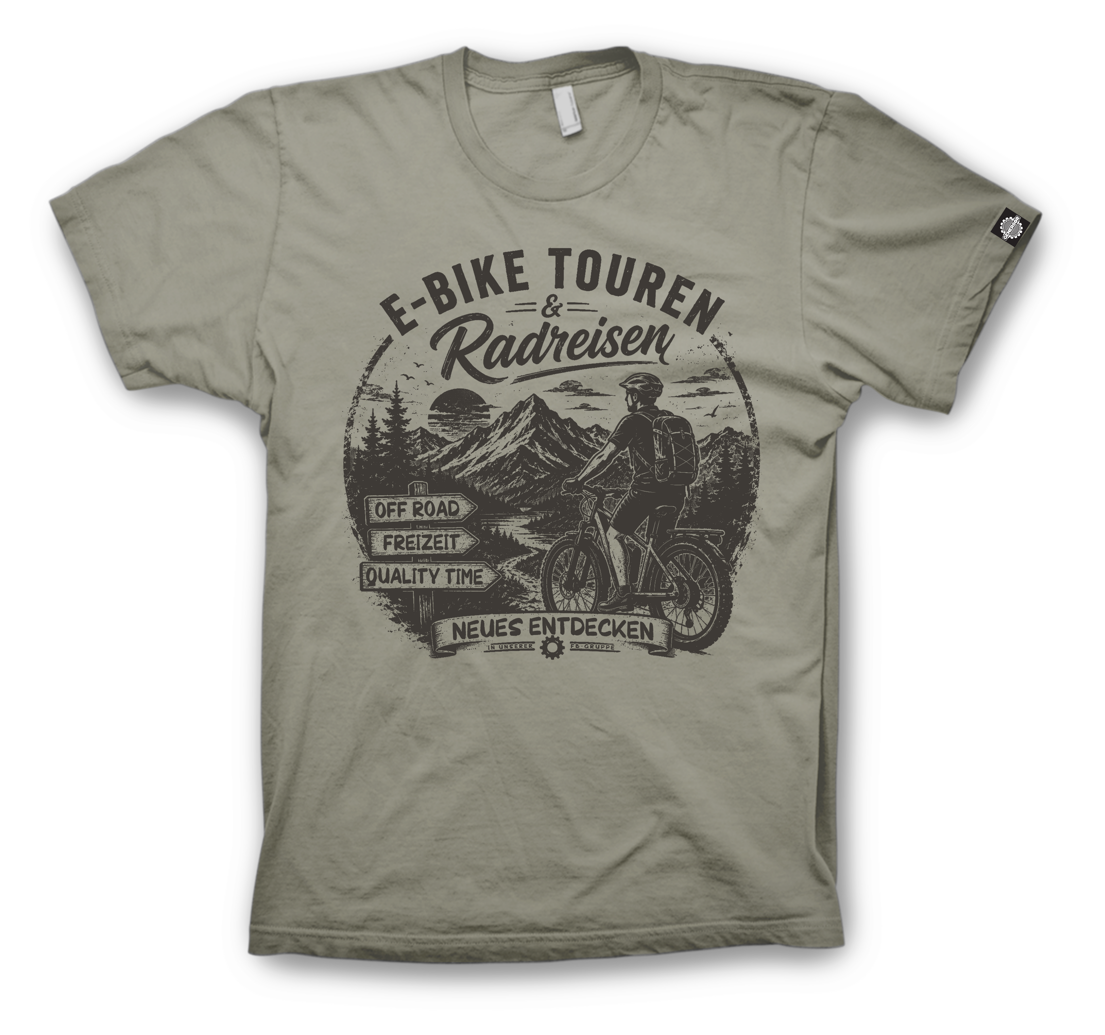 E-Bike Touren & Radreisen Shirt – Für echte Tourenfahrer