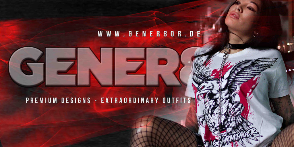 ADLER ATTACK T-Shirt weiß