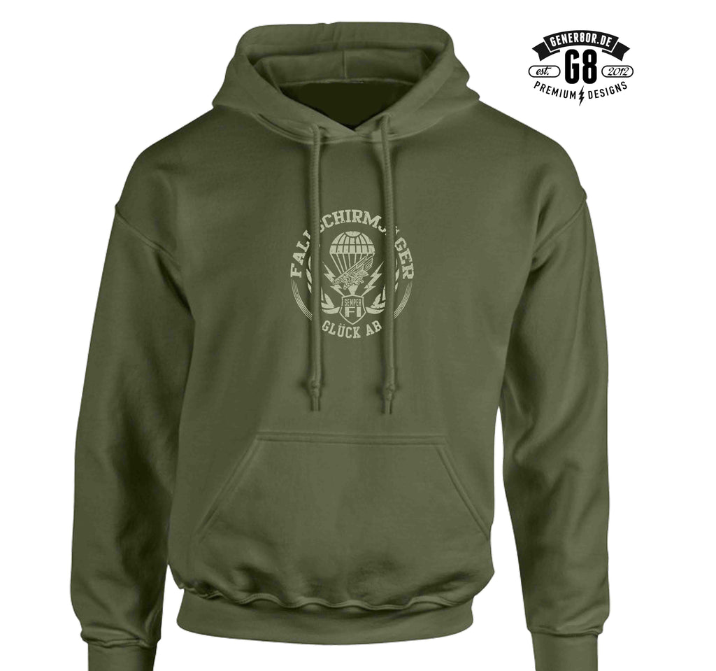 "Kerosin" Hoody, army-green