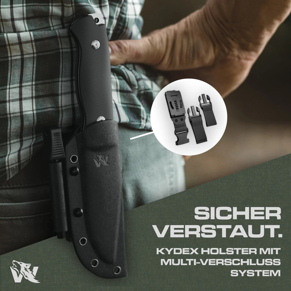 Survival Messer-Set "LUPUS"