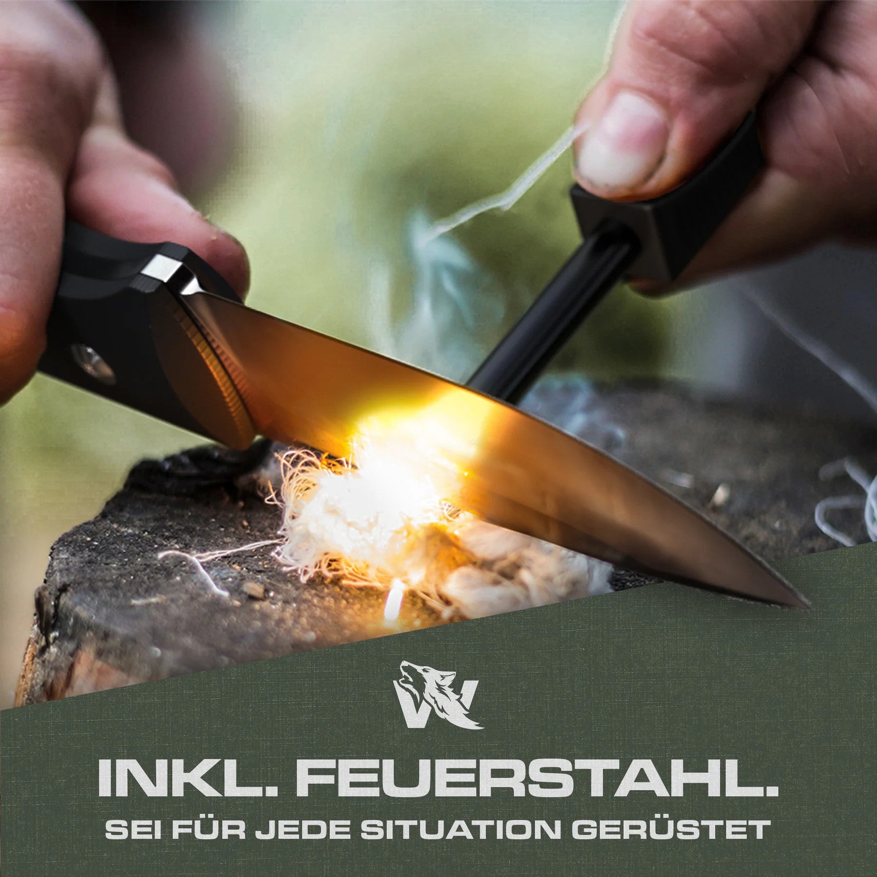 Survival Messer-Set "LUPUS"