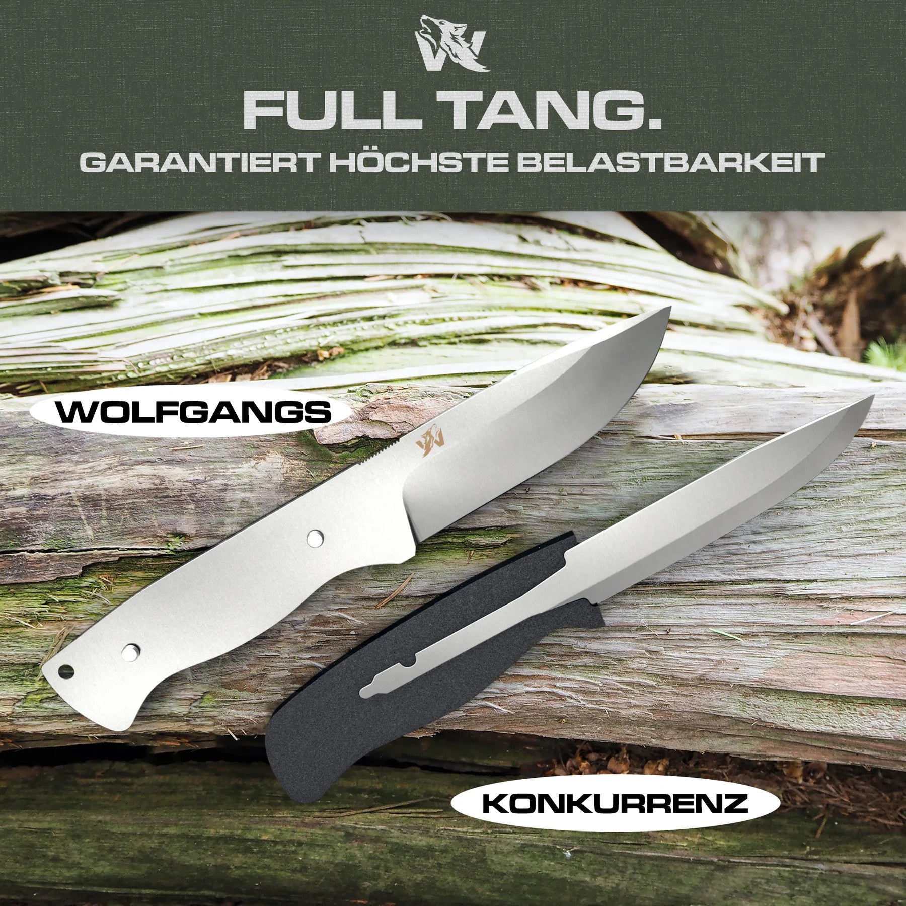 Survival Messer-Set "LUPUS"