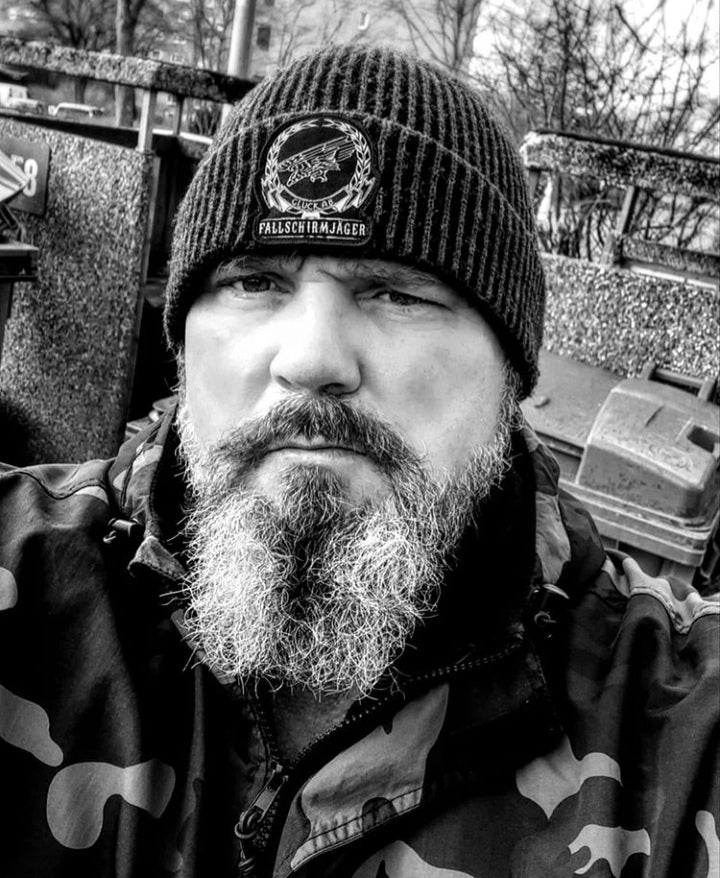 Kommando-Mütze, anthrazit-schwarz