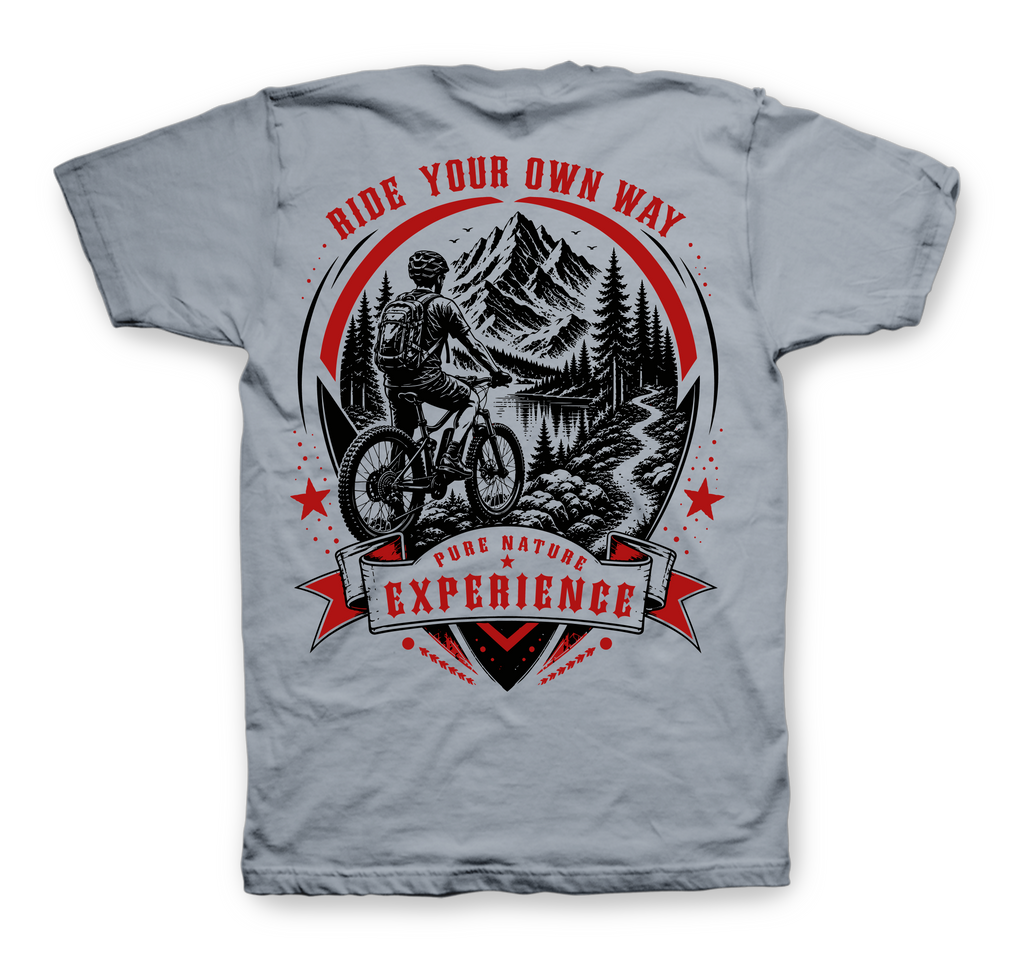 RIDE YOUR OWN WAY – E-Bike Lifestyle Shirt