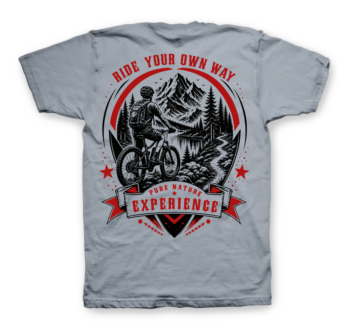 RIDE YOUR OWN WAY – E-Bike Lifestyle Shirt