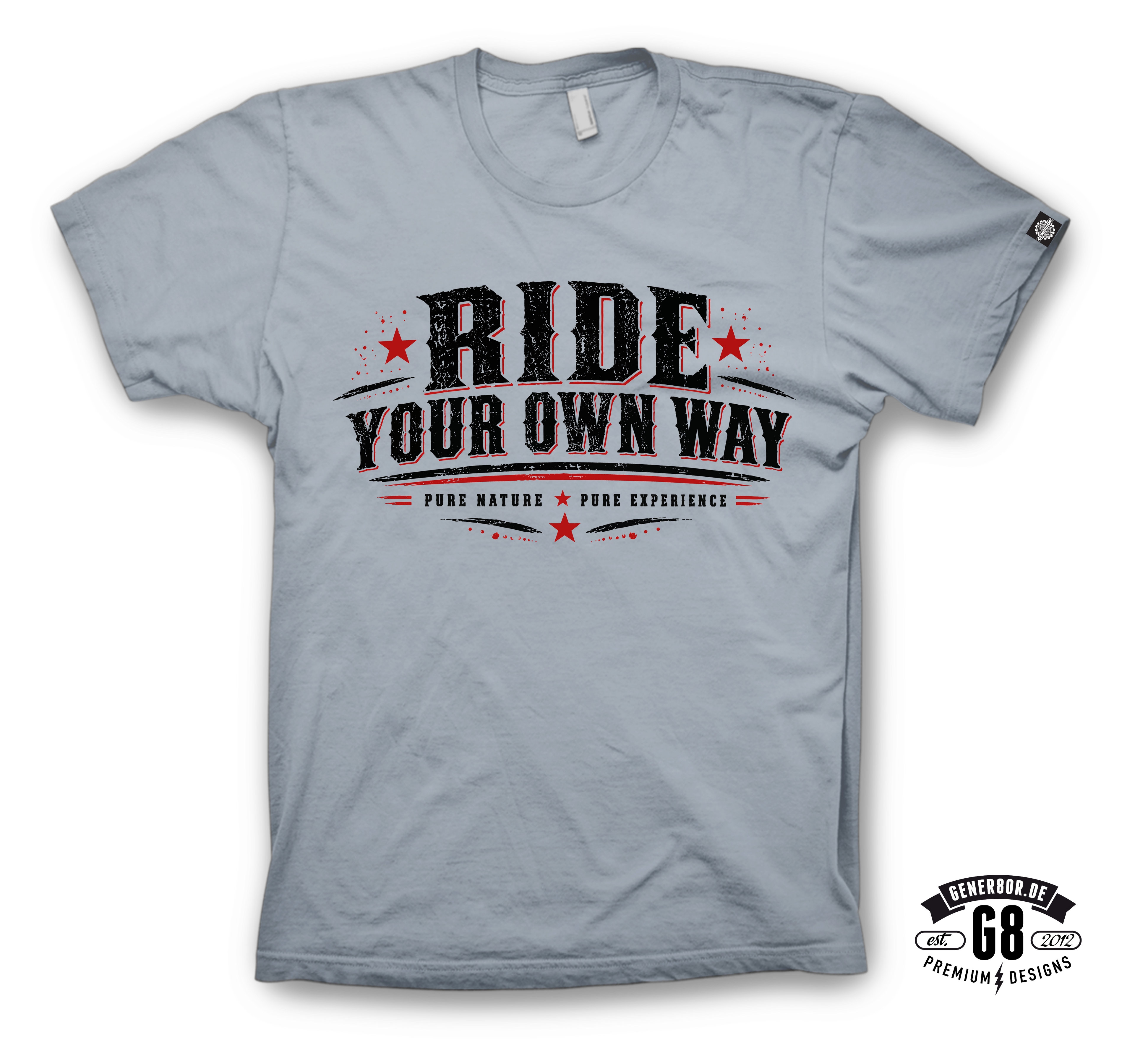 RIDE YOUR OWN WAY – E-Bike Lifestyle Shirt