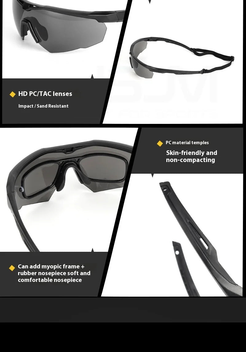 New Professional Tactical Shooting Spezial- u. Sonnen-Brille