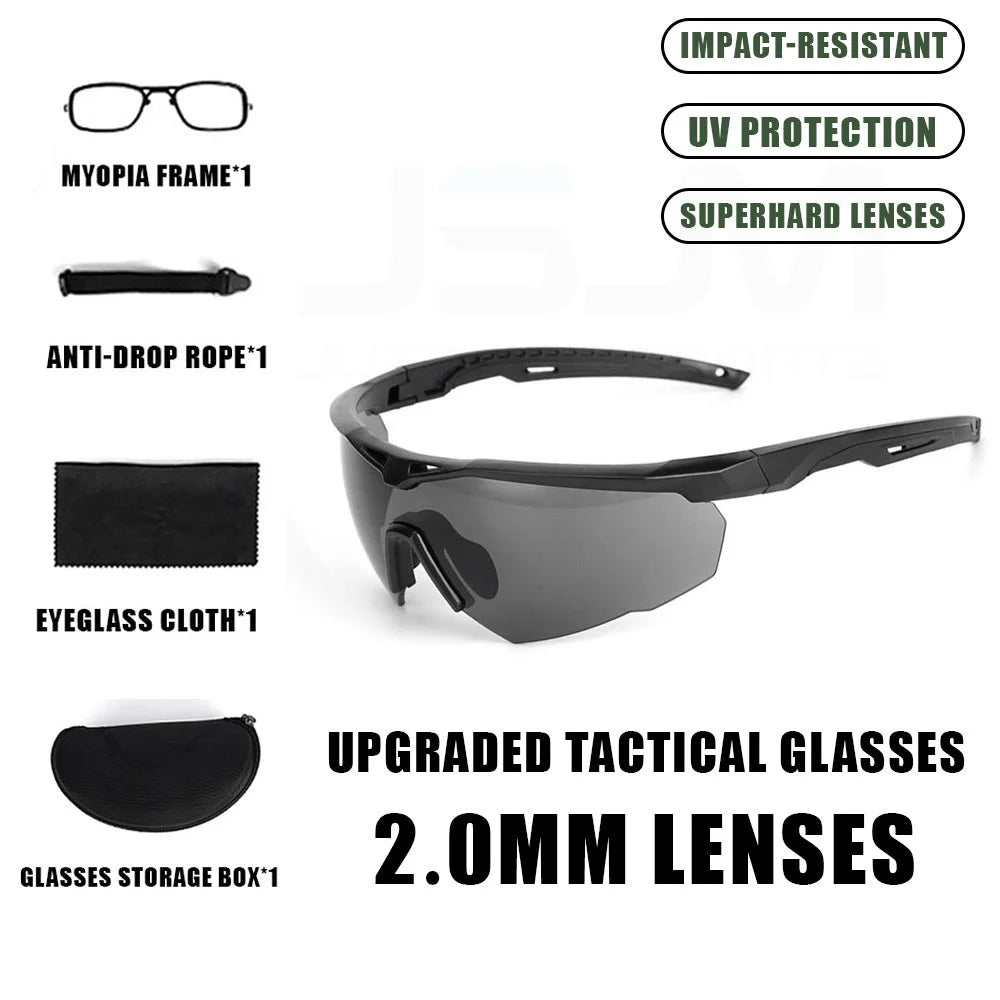 New Professional Tactical Shooting Spezial- u. Sonnen-Brille