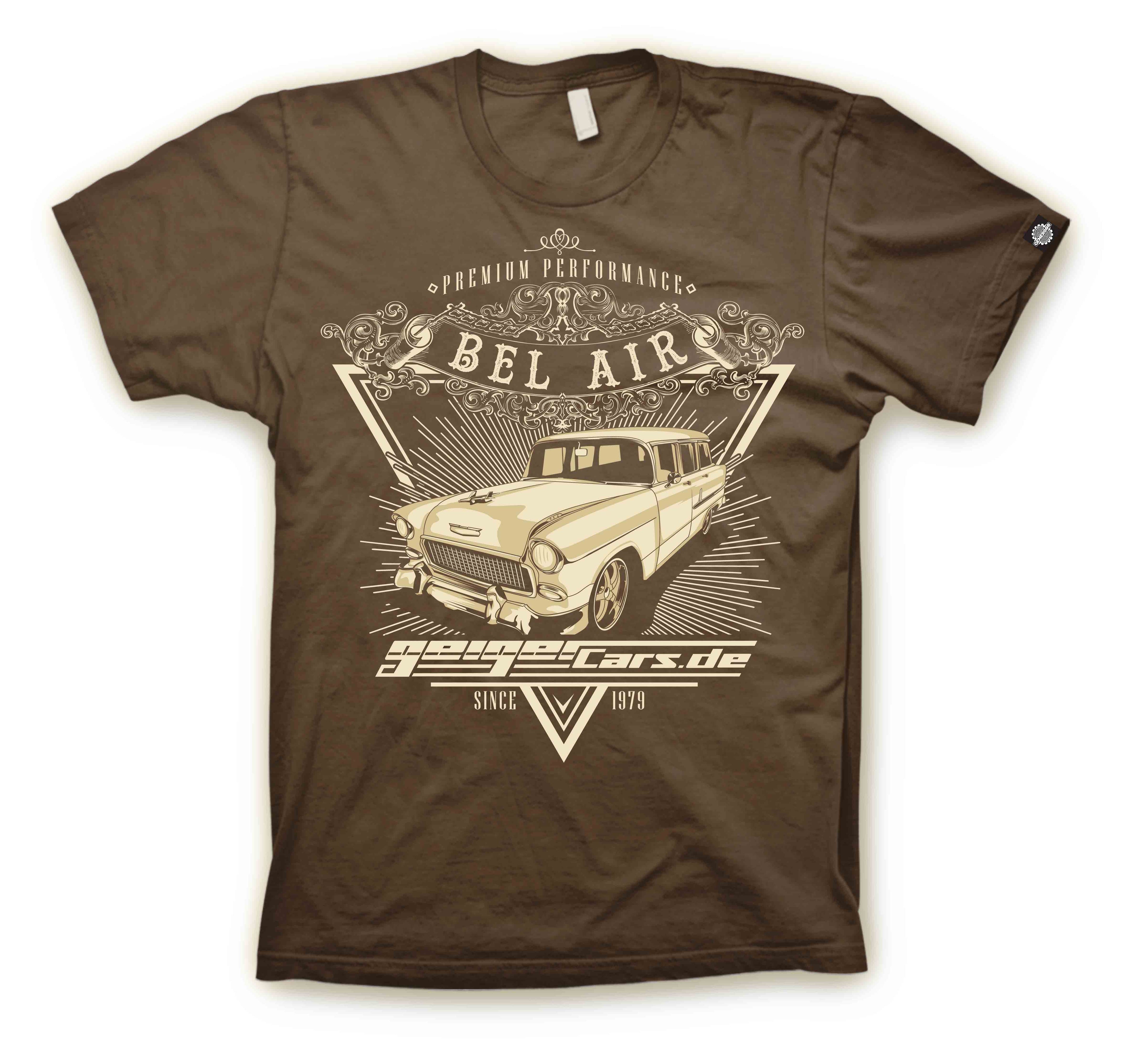 "Bel-Air" Shirt, erdbraun