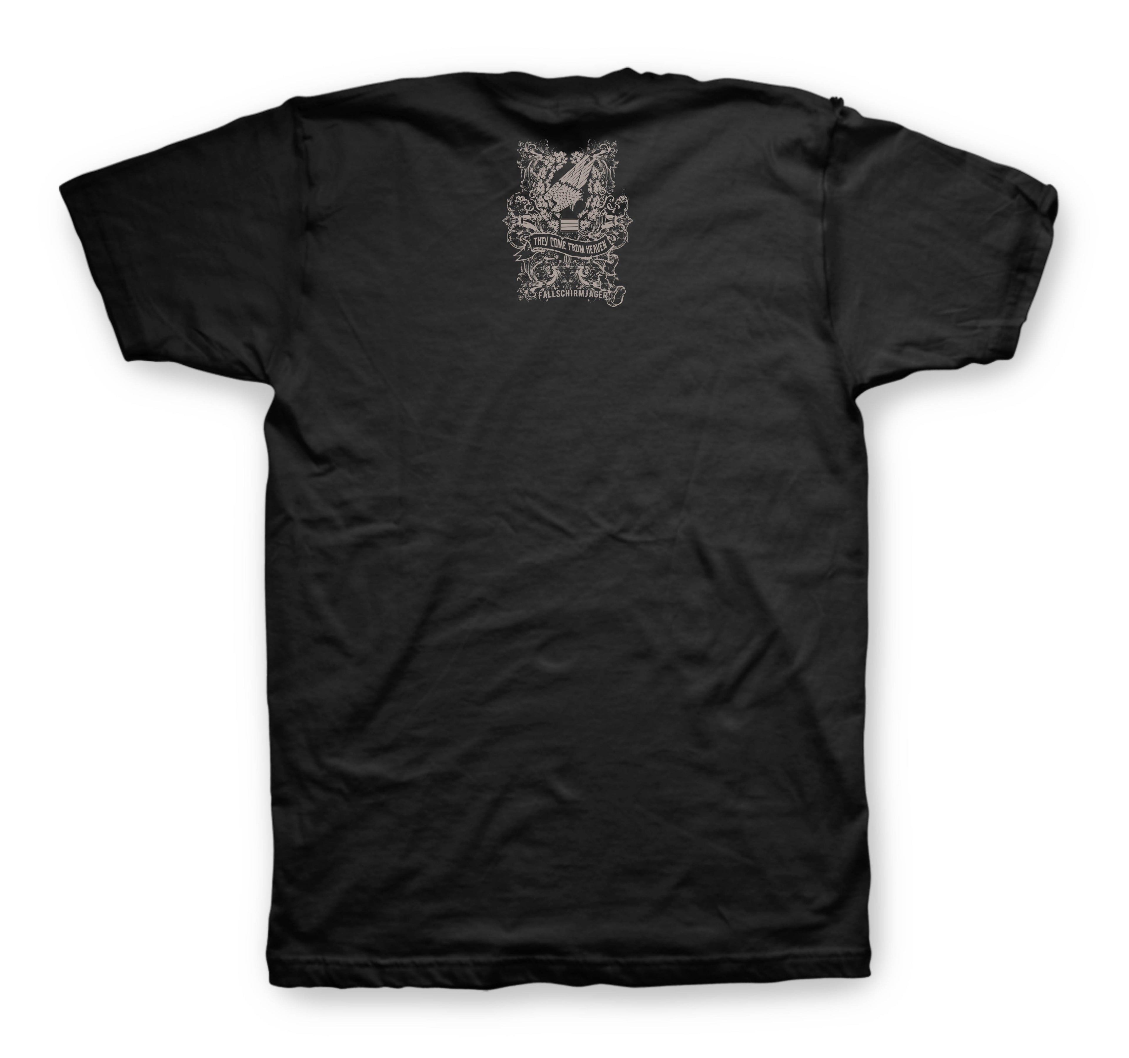 ADLER ATTACK T-Shirt schwarz