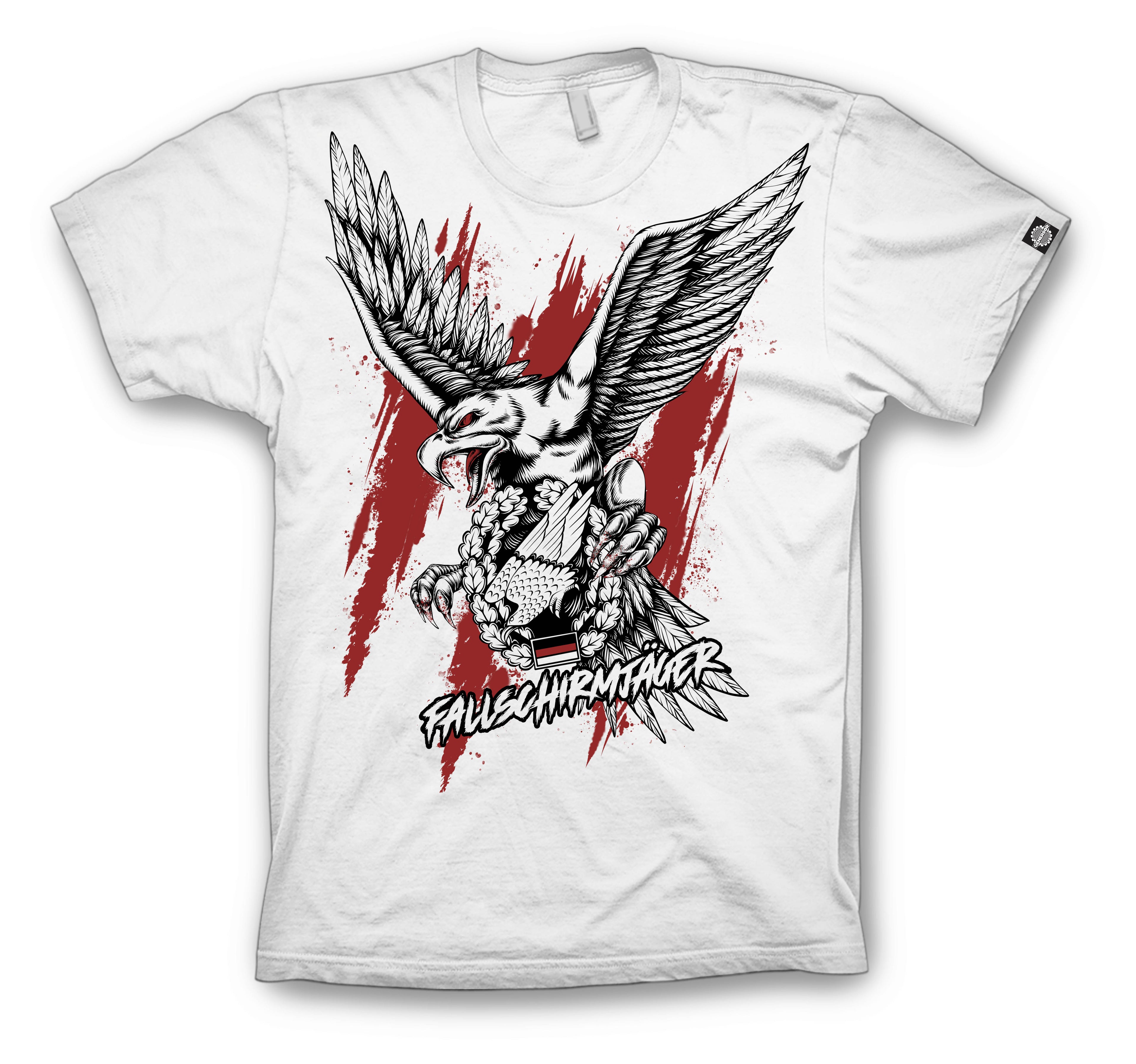 ADLER ATTACK T-Shirt weiß