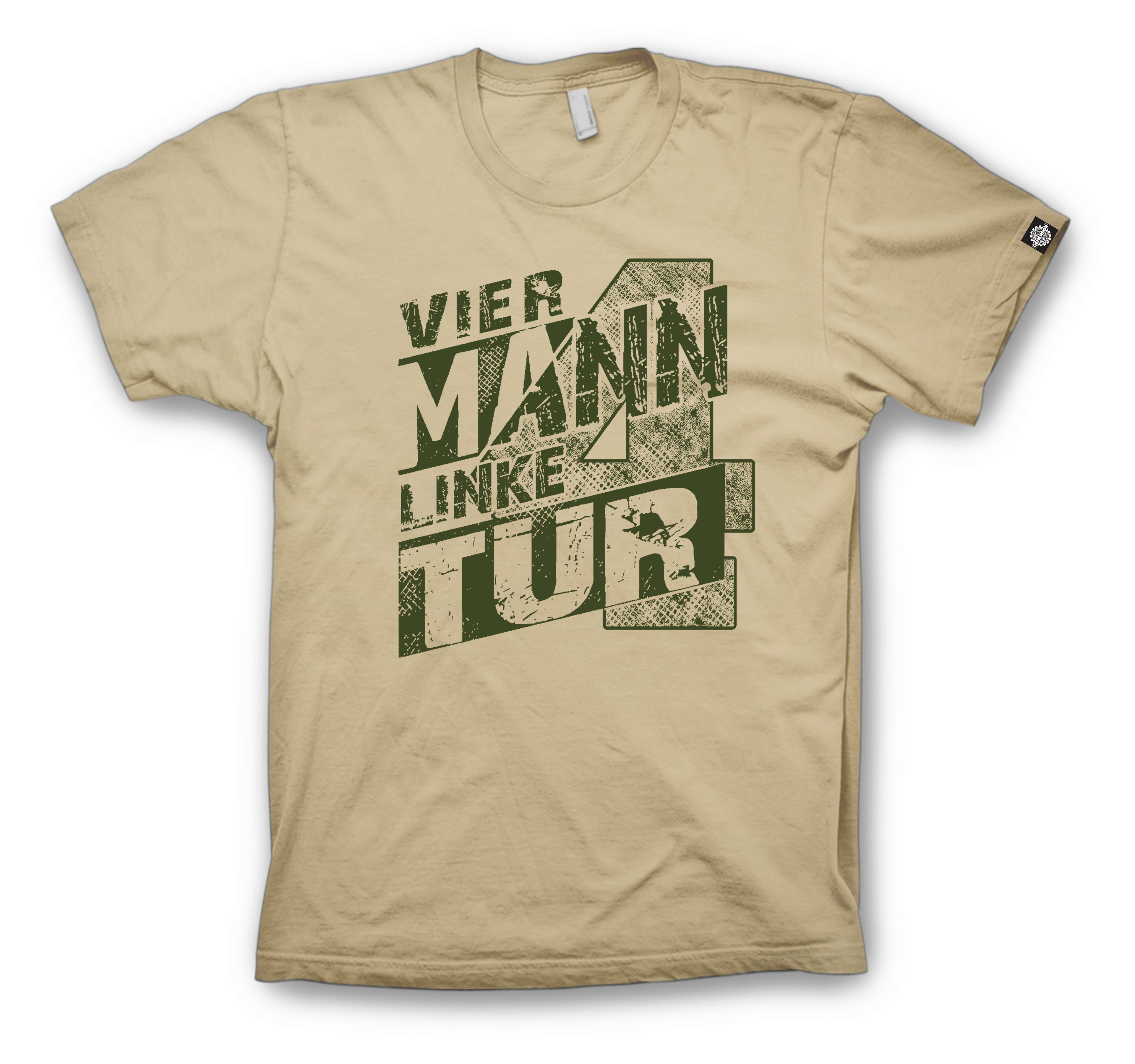 4 MANN LINKE TÜR / T-Shirt