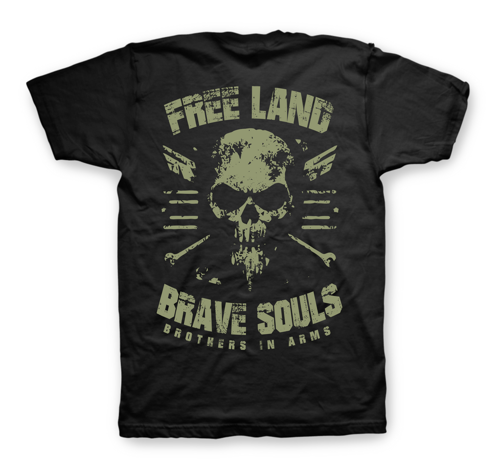 FREE LAND - BRAVE SOULS T-Shirt