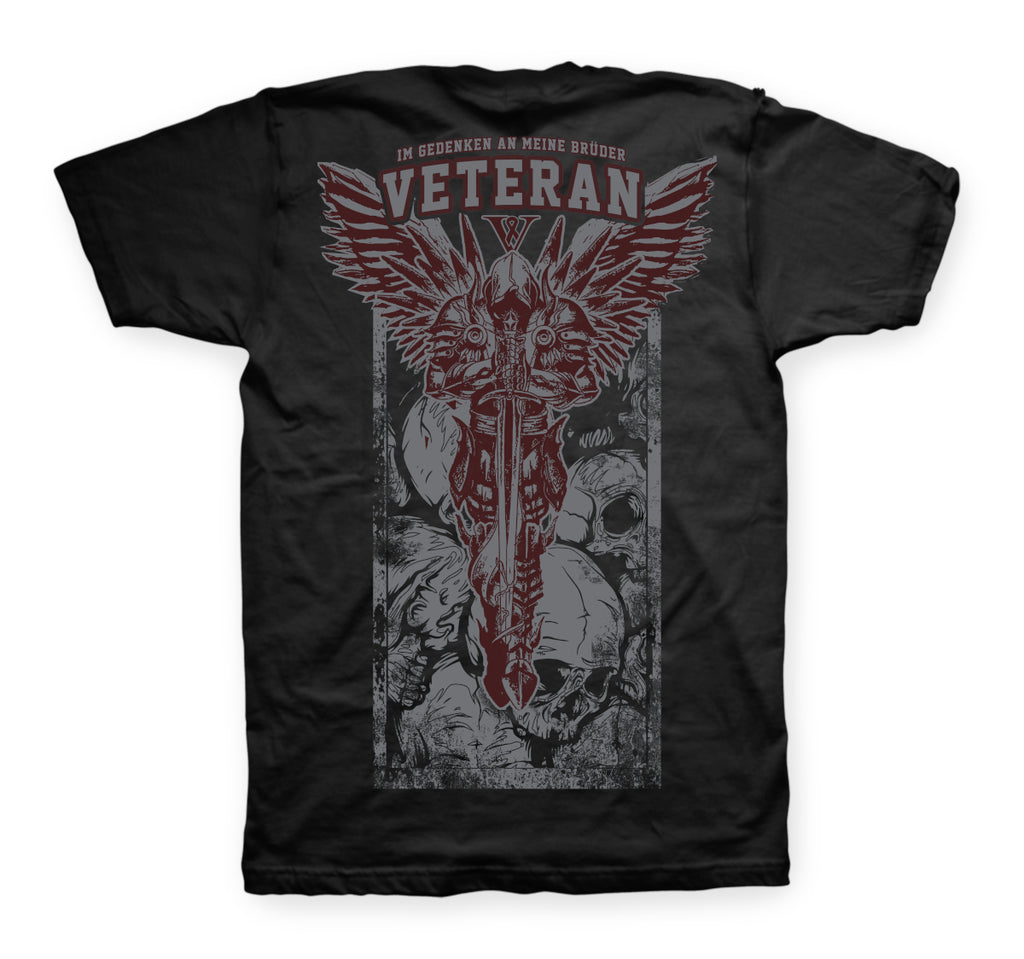 "Knight-Skull" Veteranen T-Shirt