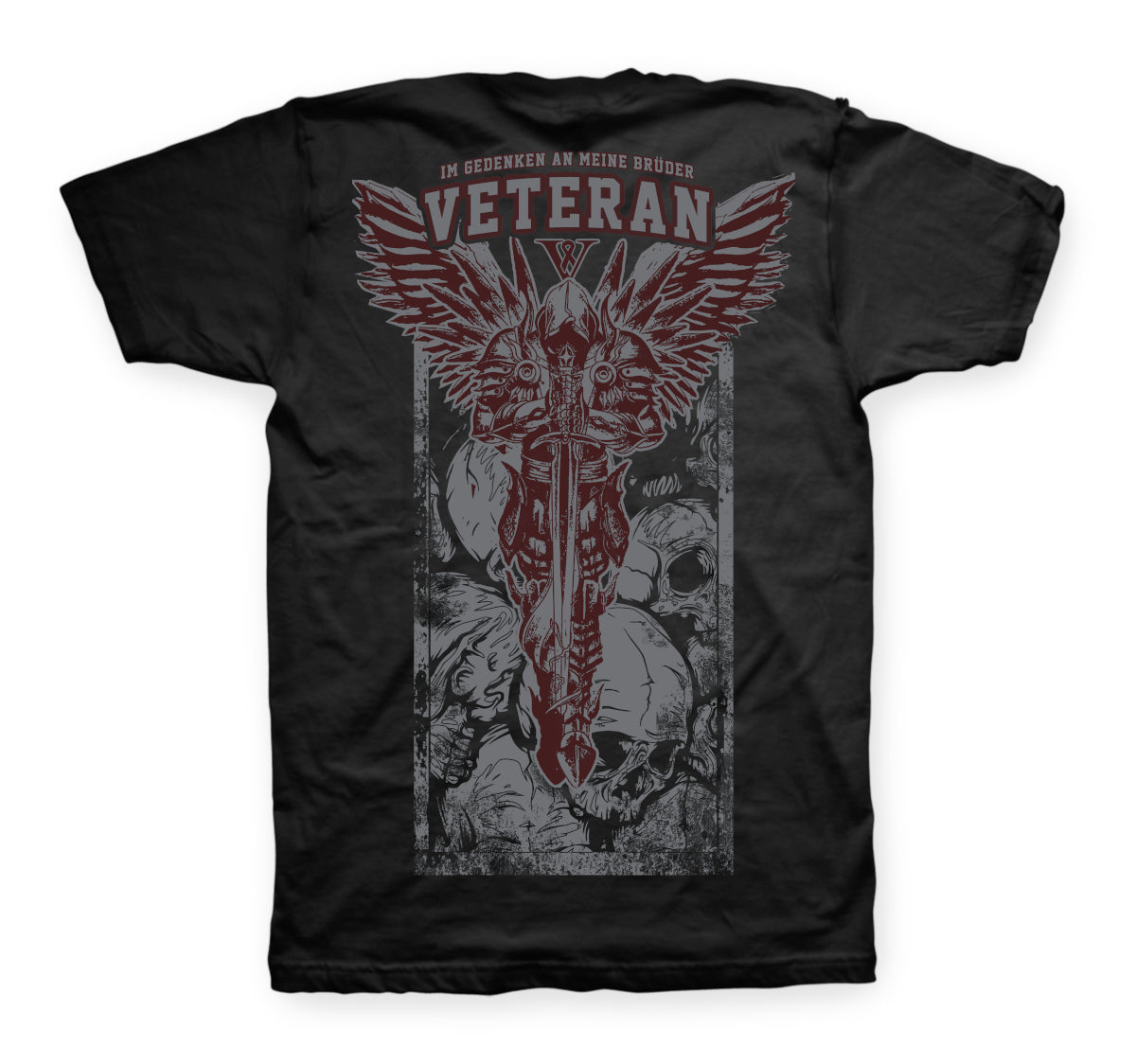 "Knight-Skull" Veteranen T-Shirt