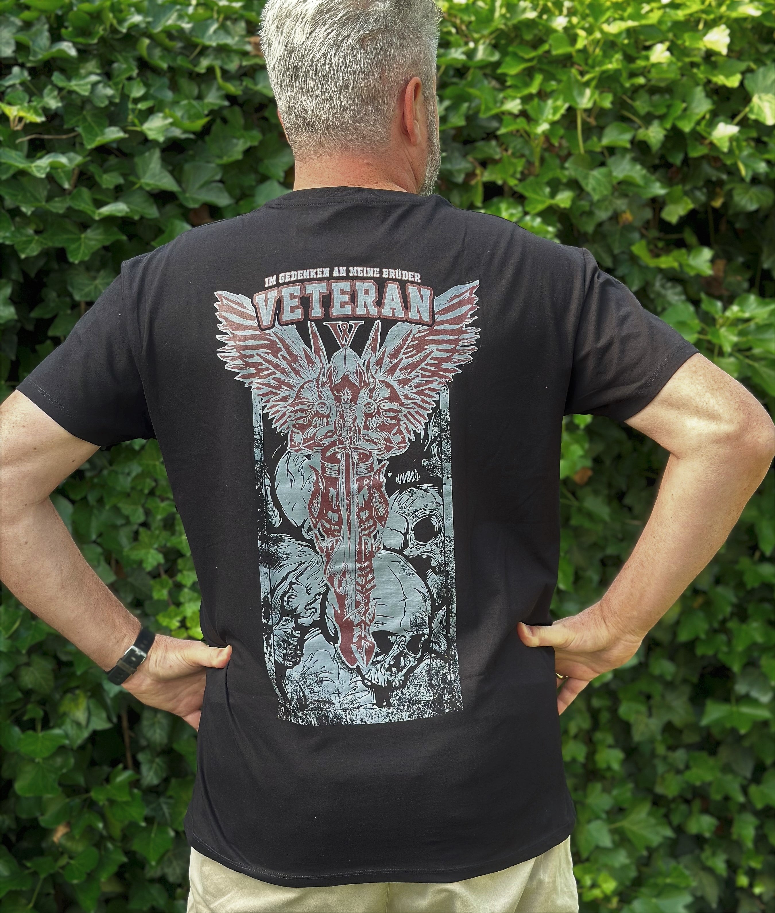"Knight-Skull" Veteranen T-Shirt